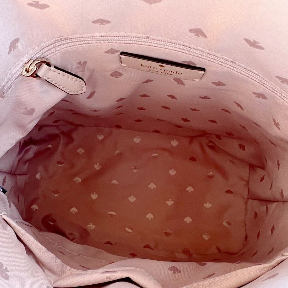 Kate Spade Dome Top Zip Backpack Multi Leather - Picture 5 of 5